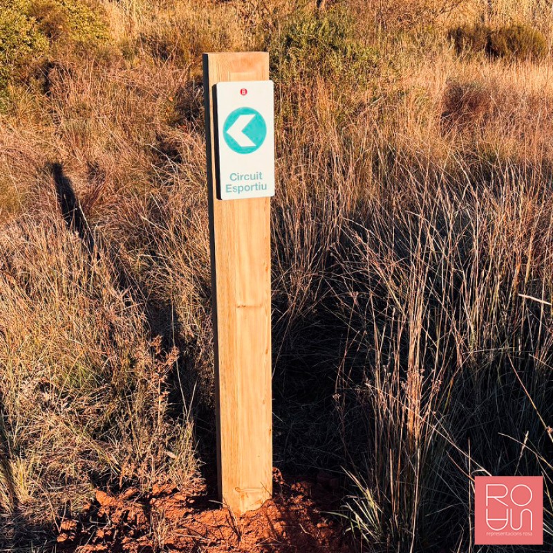 Fita B13V Circuits Esportius de Proximitat: Senyalització Diputació de Barcelona